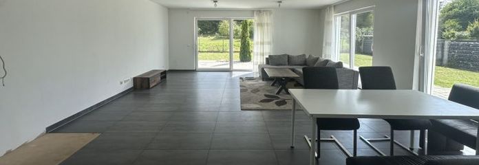 Abitare in ampi spazi con giardino: appartamento al piano terra di 112 m² con potenziale per 3 locali
