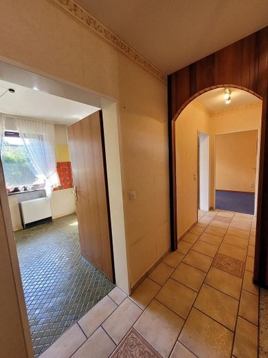Küche und Arbeitszimmer