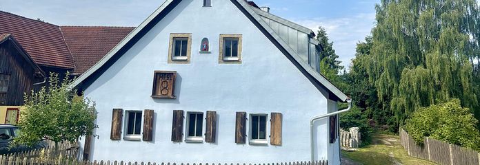 Schwarzach ve Murach Vadisi'nde dört cepheli çiftlik evi