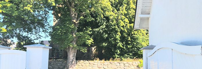 Großzügiges Anwesen mit Wasserblick in bester Lage im Ostseebad Koserow auf der Insel Usedom – Einfahrt