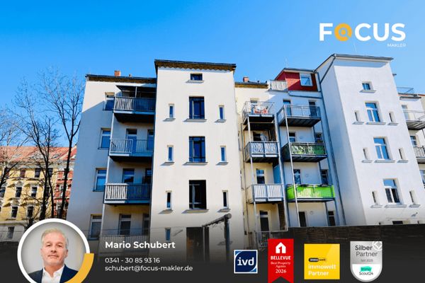 Paunsdorf - Gepflegte 3-Raumwohnung mit Balkon & Tageslichtbad als interessante Kapitalanlage