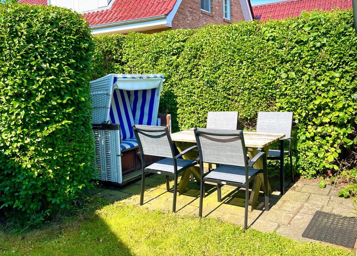 Wyk-Boldixum'da engelsiz, bakımlı müstakil ev – Grillterrasse