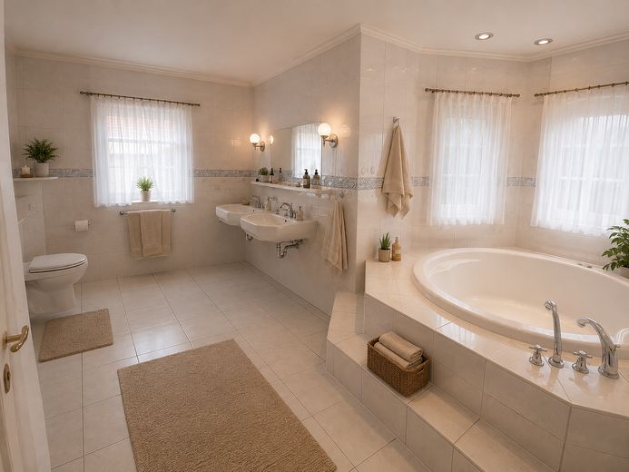 Wunderschönes Einfamilienhaus in ruhiger Wohnlage von Prenzlau – Bad im Erdgeschoss Bild 1