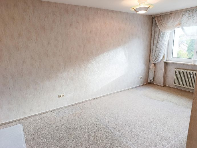 Blick ins Schlafzimmer 