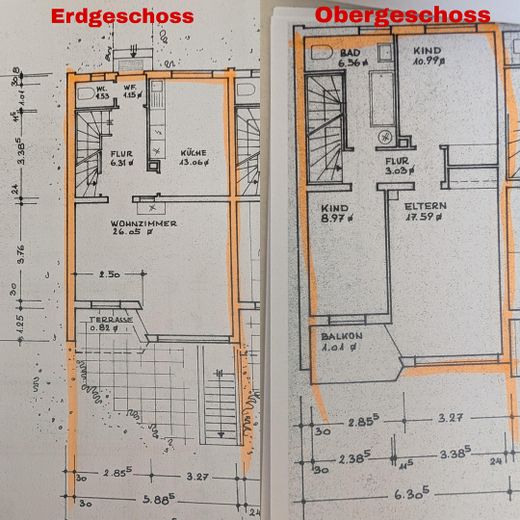 Gemütliches & bezugsfertiges Reihenmittelhaus in ruhiger, zentraler Lage von Senden Ay – Grundriss 