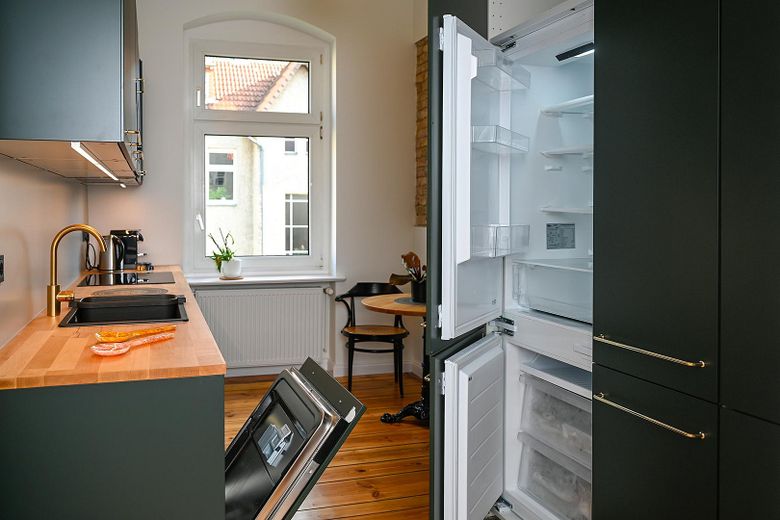 Stijlvol volledig gemeubileerd appartement van 65 m² in een oud gebouw met balkon – direct aan het Stadtpark Steglitz – Foto 11