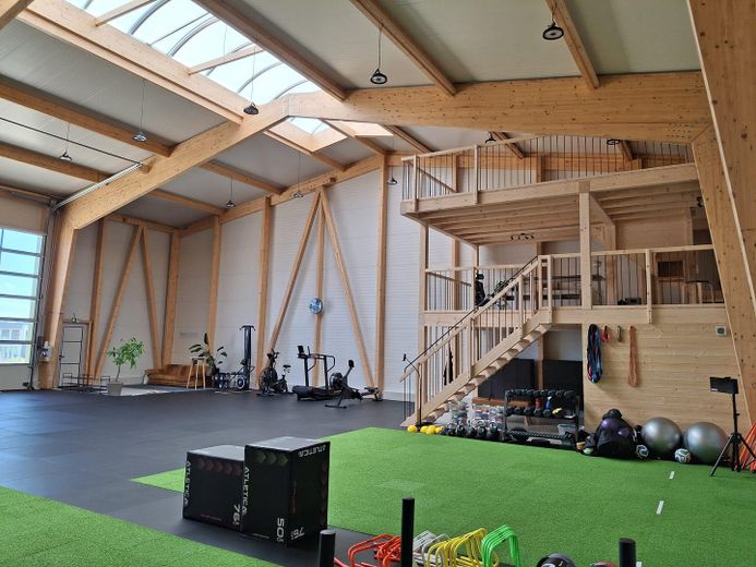 Halle Lagerhalle Lager Werkstatt Produktionshalle Eventhalle Sporthalle Athletikhalle Verkaufshalle – Foto 19
