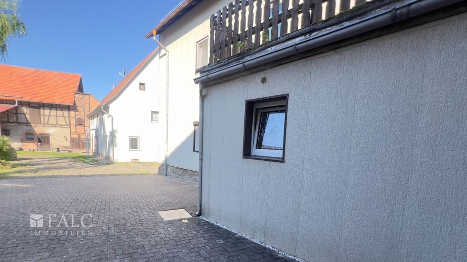 Ansicht seitlich auf Haus 40