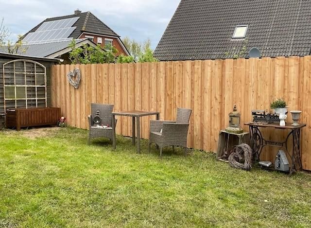 Schöne Doppelhaushälfte fußläufig zur Ostsee – Garten