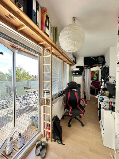 CITYHOUSE: Top-Rendite! Dachgeschosseinheit mit 3 Apartments einer Dachterrasse und Balkon! – Blick zur Terrasse