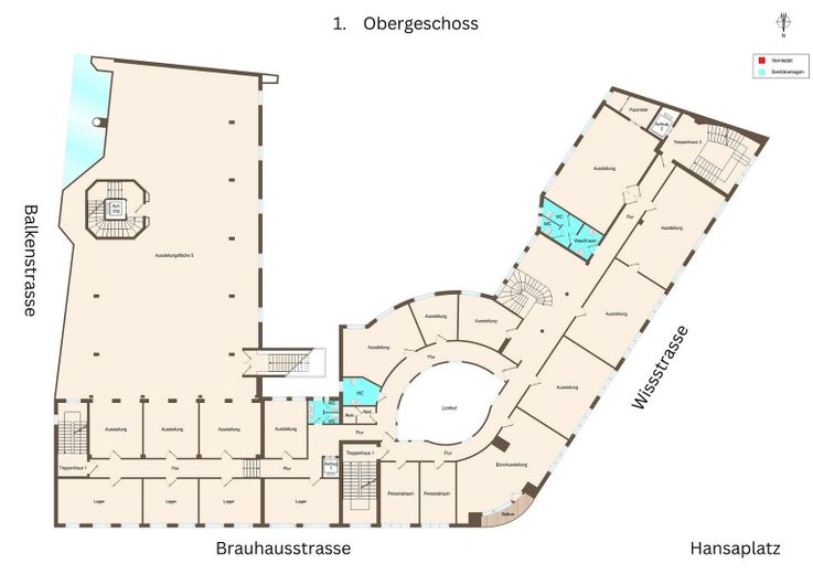 Topimmobilie 1A Lage Hansaplatz – 1. Obergeschoss