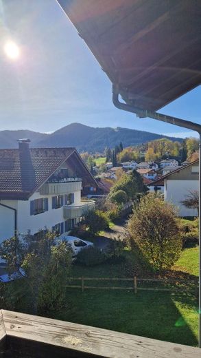 Blick vom Balkon zum Hörnle