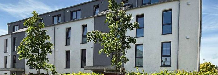 Clever investieren – Eigentumswohnung in 52146 ; BJ 2020 – Ansicht Haus 17
