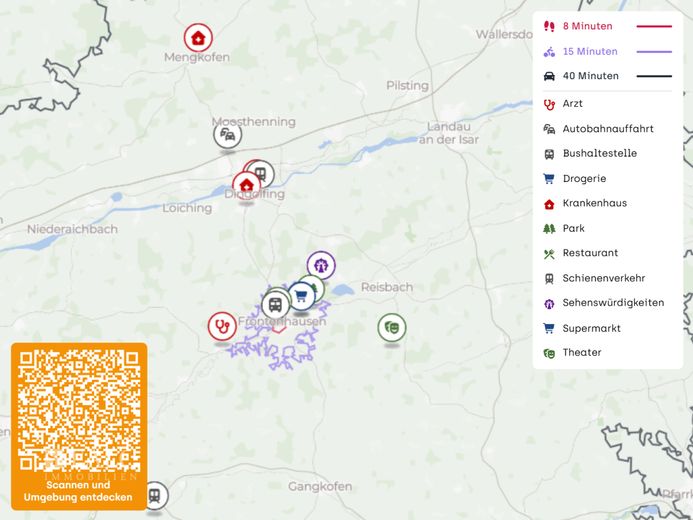 Neuwertiger Bungalow mit Einliegerwohnung &amp; hoher Energieeffizienz – Lageplan