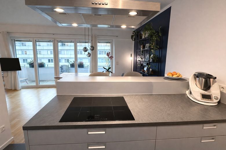 Amueblado: moderno apartamento de 4 habitaciones en los Welfenhöfen (limitado a dos años) – Küche_4