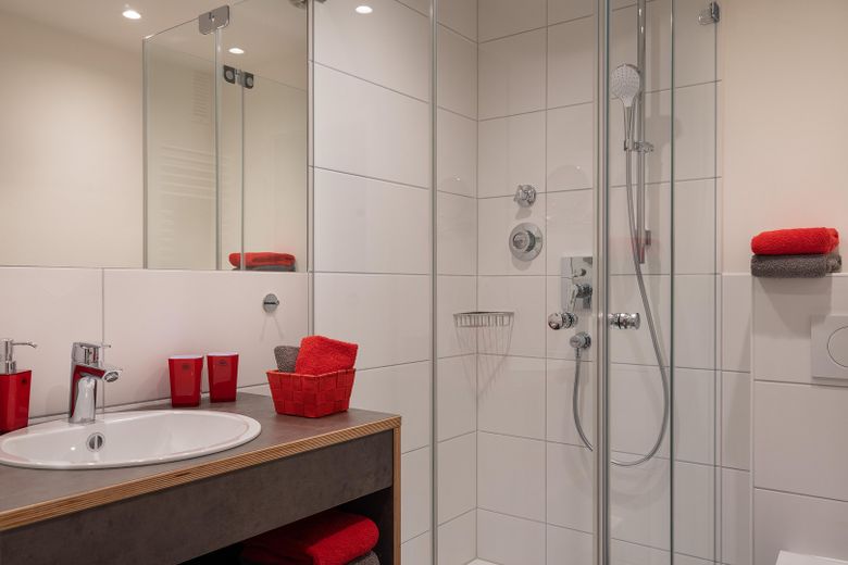 Bad mit  Dusche