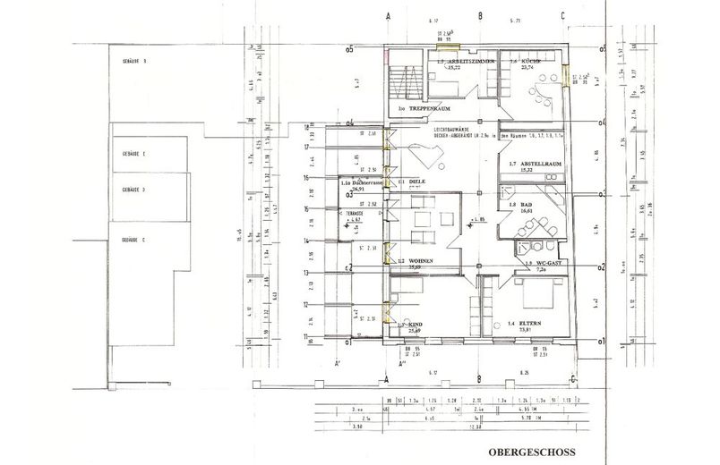 VOLL VERMIETETES UND GEPFLEGTES INNERSTÄDTISCHES GESCHÄFTSHAUS MIT FAKTOR 15,41 IN RUHIGER CITYLAGE VON HANNOVER. – Obergeschoss
