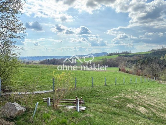 Haus im Grünen mit unverbaubarem Blick über den Frankenwald in ruhiger Lage – Foto 1