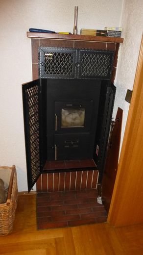 Neuer Kachelofeneinsatz