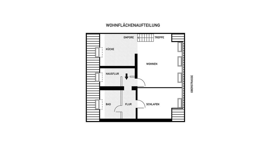 Exklusive Dachgeschosswohnung mit Dachterrasse, Empore und Altbaucharme – Foto 3