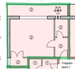 Appartement moderne avec nouvelle cuisine équipée, terrasse et mobilier partiel – disponible immédiatement ! – Grundriss