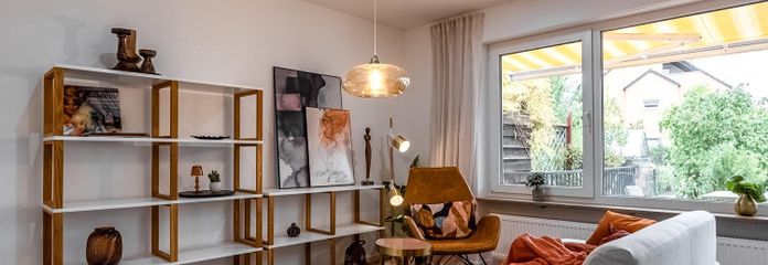 Einladendes offenes Wohnzimmer