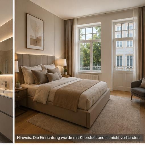 Bremen-Schwachhausen | Exklusive 4-Zimmer-Altbauwohnung, 105 m², 2 Balkone, provisionsfrei – फोटो 4