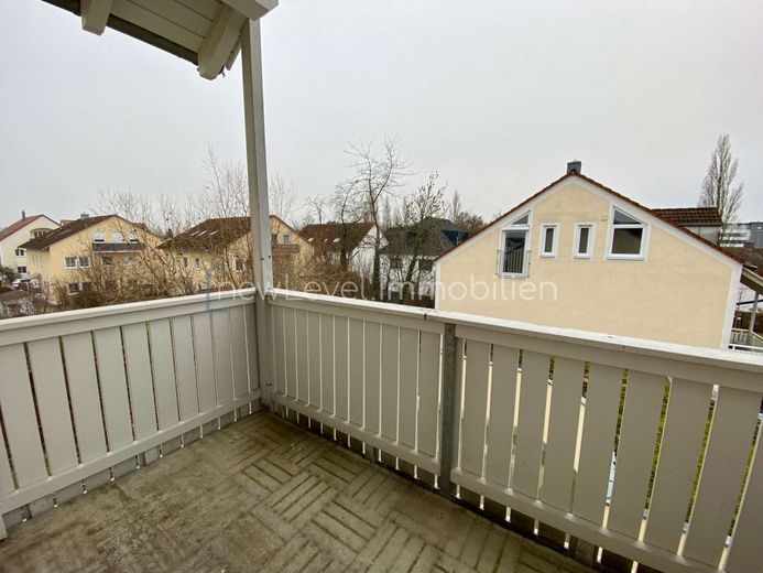 Genießen Sie Ihren Feierabend über den Dächern von Ingolstadt – Balkon Ausblick 2