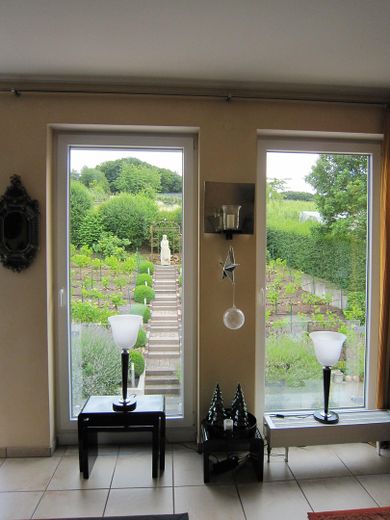 Ausblick zum Garten