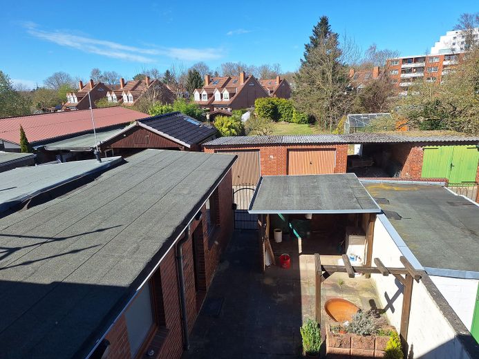 Blick auf den Hof