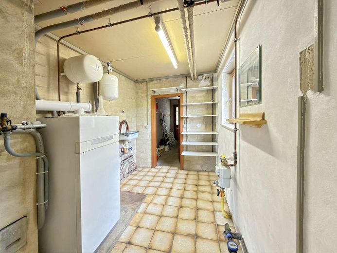 Haus im Grünen – Heizungsraum und Vorrat
