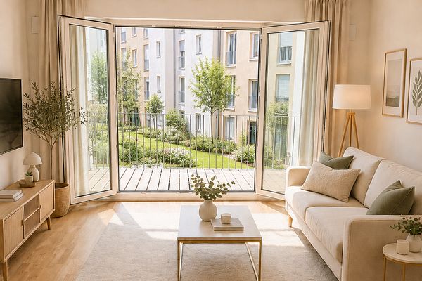 Erstbezug! 3-Zimmer-Wohnung mit Süd-Balkon in Top-Lage von Darmstadt