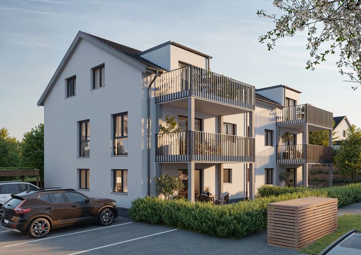 Neubau in Tunsel - zwei 6-Familienhäuser