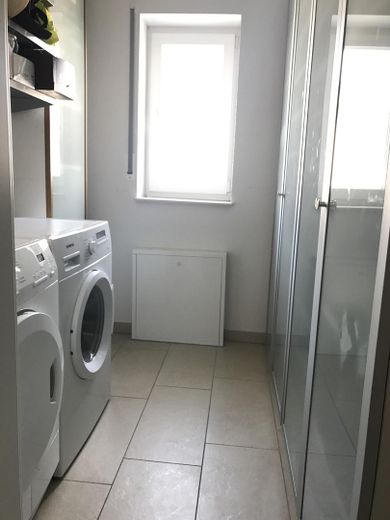 Maisonettenwohnung Limburgerhof mit Garage und unverbaubarem Ausblick – Hauswirtschaftsraum 2.OG