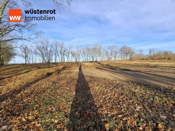 Sichern sie sich eins der letzten Baugrundstücke mit Panoramablick in Zossen. Voll erschlossen !!! – Anblick von der Straße