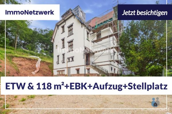 **außergewöhnliche, sanierte Jugendstilwohnung mit Aufzug & Stellplatz in historischer Villa**
