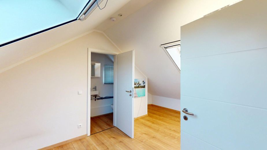 Obere Etage mit Blick zum Bad