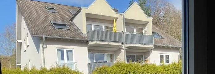 Ausblick auf Haus gegenüber
