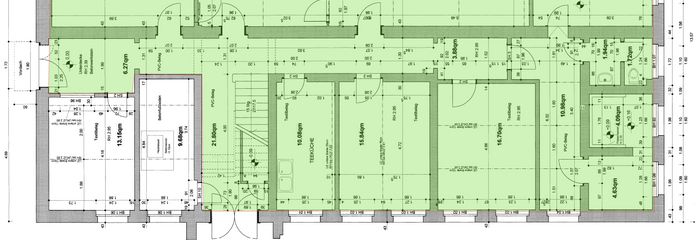 Up to 481 m² of commercial space near Jena – Office/Practice | Storage/Laboratory | Production – Erdgeschoss