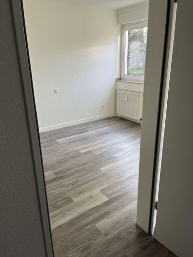 Blick ins Schlafzimmer