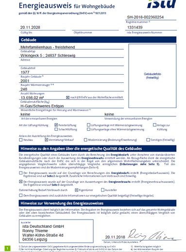 Energie-Ausweis 1-3 