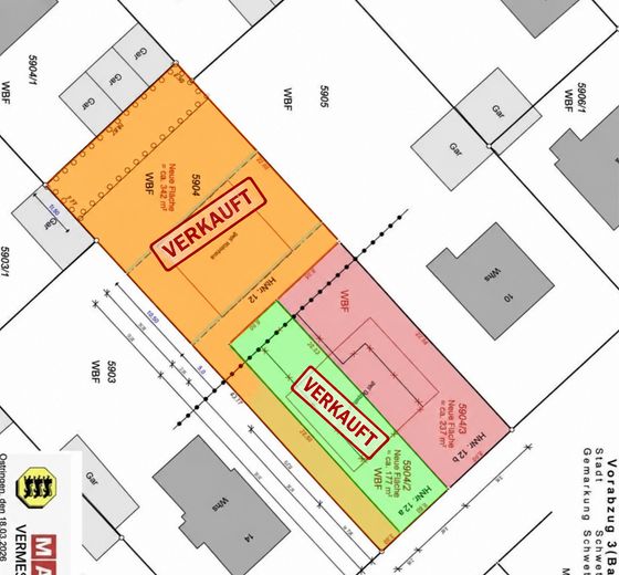 Ultimo terreno edificabile per una casa bifamiliare. Hirschacker. – Foto 1