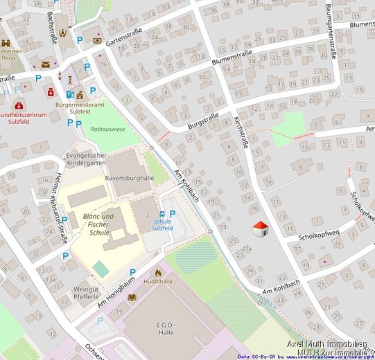 Lageplan Sulzfeld K18