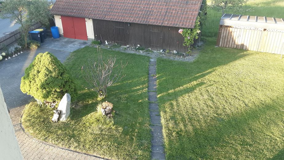 Garage und Remise vom 1.Stock