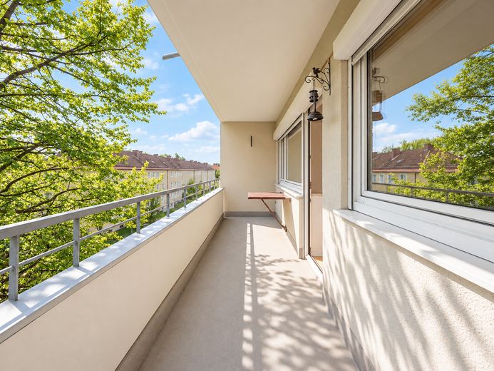 Sanierte 3-Zimmer-Wohnung m. Balkon, ruhige Lage, provisionsfrei von privat (leer) – Foto 14