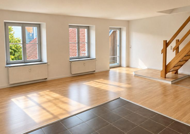 Charmante Maisonettewohnung über zwei Ebenen mit besonderem Altbauflair – Foto 1