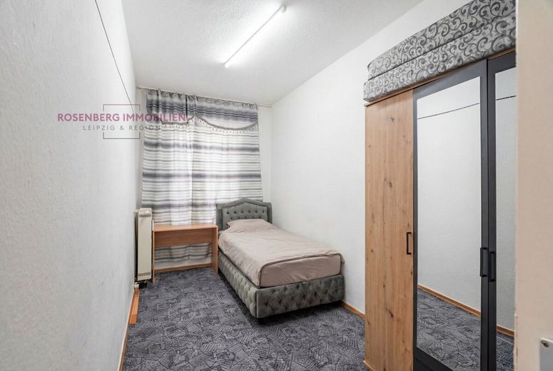 Charmante 3-Raumwohnung mit Balkon im beliebten Stadtteil Möckern! – Immobilie in Leipzig zu verkaufen_3 Raumwohnung_Rosenberg Immobilien Leipzig_Schlafzimmer