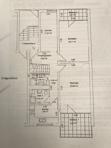 Blankenese: Moderne, ruhige 5 Zi EG/ST Whg inkl.2 Zi, Sauna, Duschbad im Souterrain – Erdgeschoss
