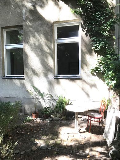 Słoneczne, spokojne mieszkanie w kamienicy z ogrodem w dzielnicy Winterfeldt-/Akazienkiez w Schönebergu – Garten 1