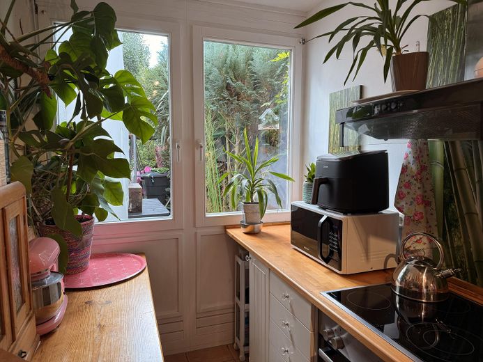 Ausblick von der Küche 